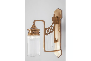 TRIEST V - Handmade brass wall lamp by Patinas Lighting - view 3